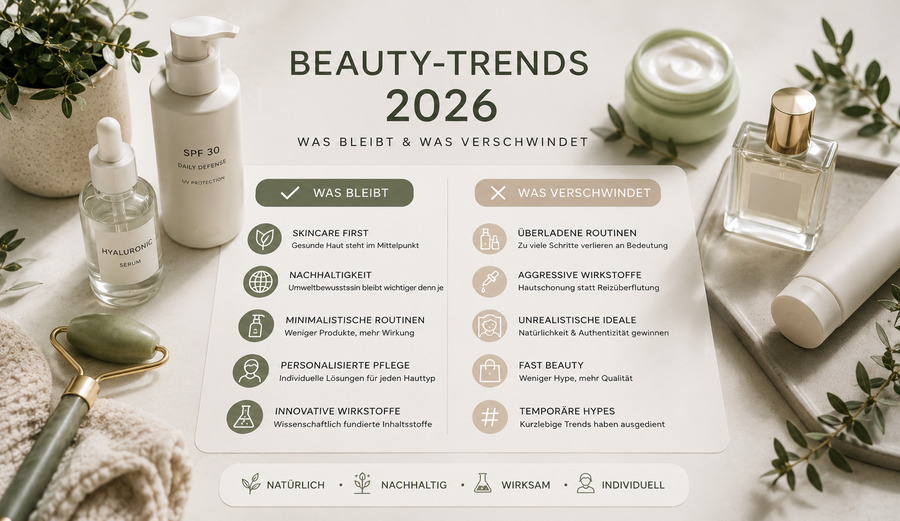 Beauty-Trends 2026: Was bleibt und was verschwindet?