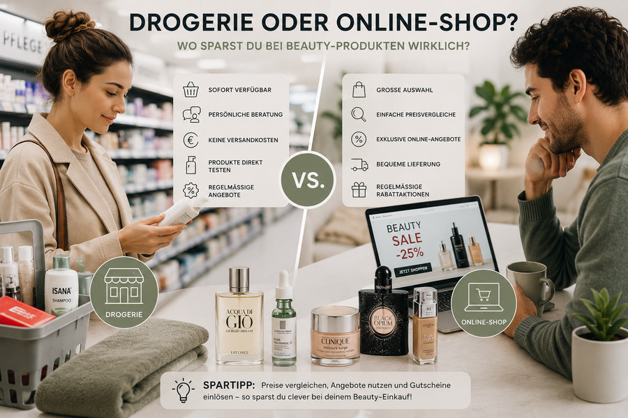 Drogerie oder Online-Shop? Wo sparst du bei Beauty-Produkten wirklich?