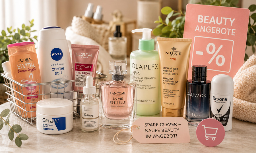 Welche Beauty-Produkte sollte man immer im Angebot kaufen?